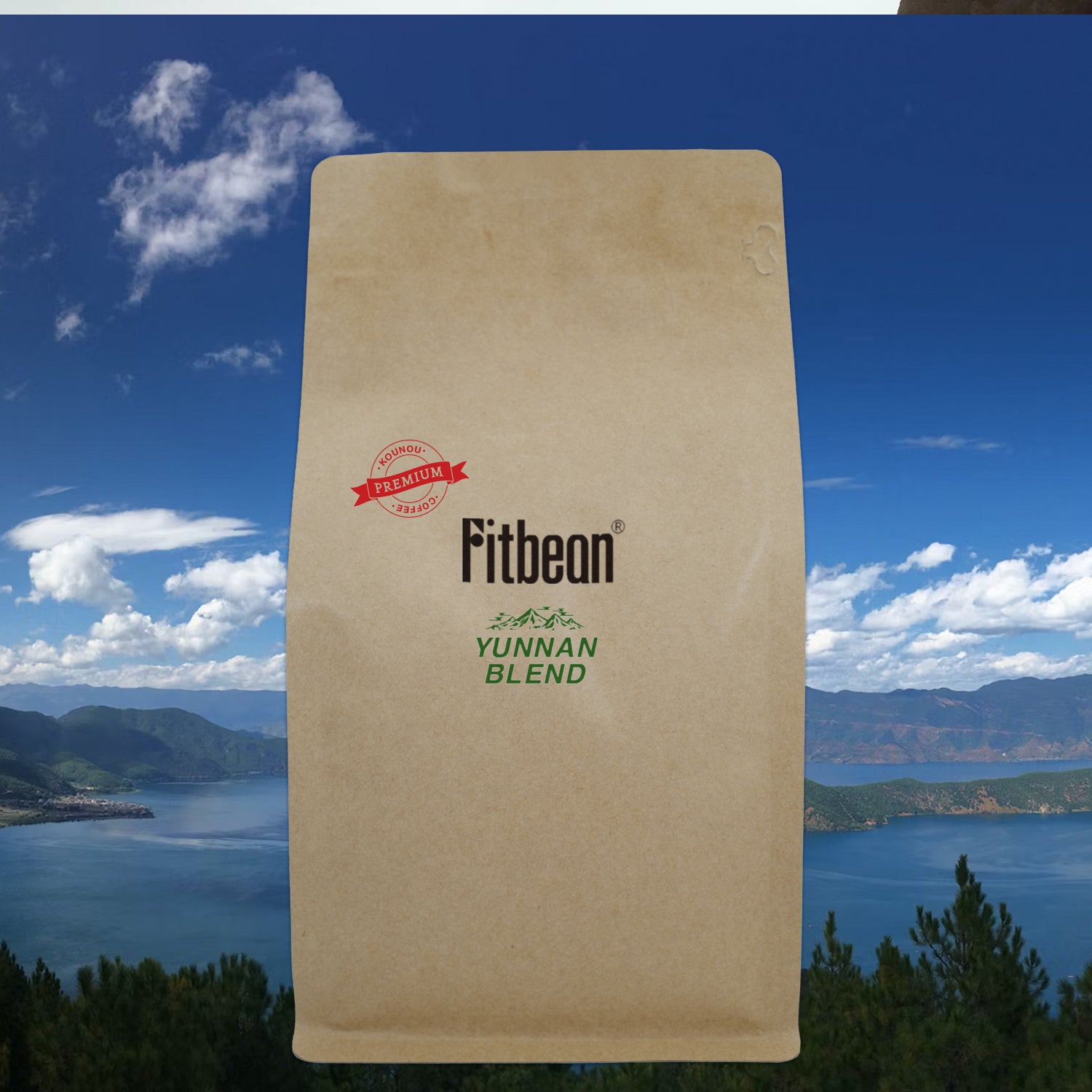 100%雲南ブレンド咖啡豆KOUNOU - COFFEEKOUNOU - COFFEEYUN - BL - B - 200