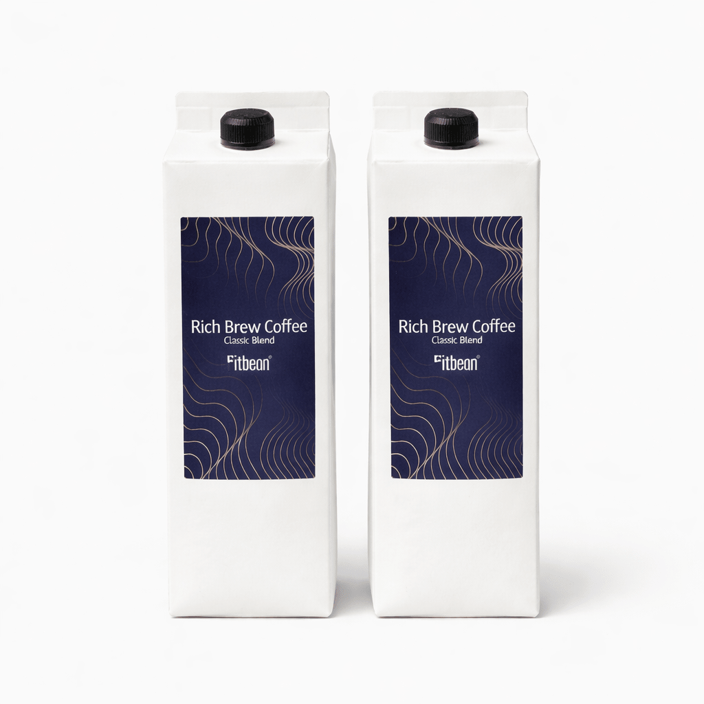 リッチブリューコーヒー 無糖ストレート 1LリキッドコーヒーKOUNOU - COFFEEKOUNOU - COFFEEFB-CB-LC-2SET-FBM