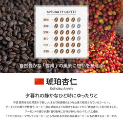 雲南珈琲 琥珀杏仁 ウォッシュド