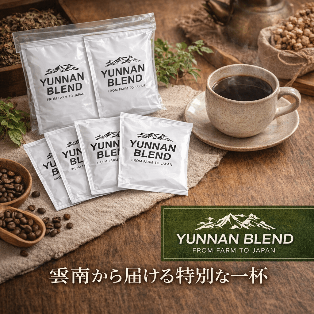 雲南ブレンド ドリップコーヒードリップコーヒーKOUNOU - COFFEEKOUNOU - COFFEEYUN-BL-D-10-FBM