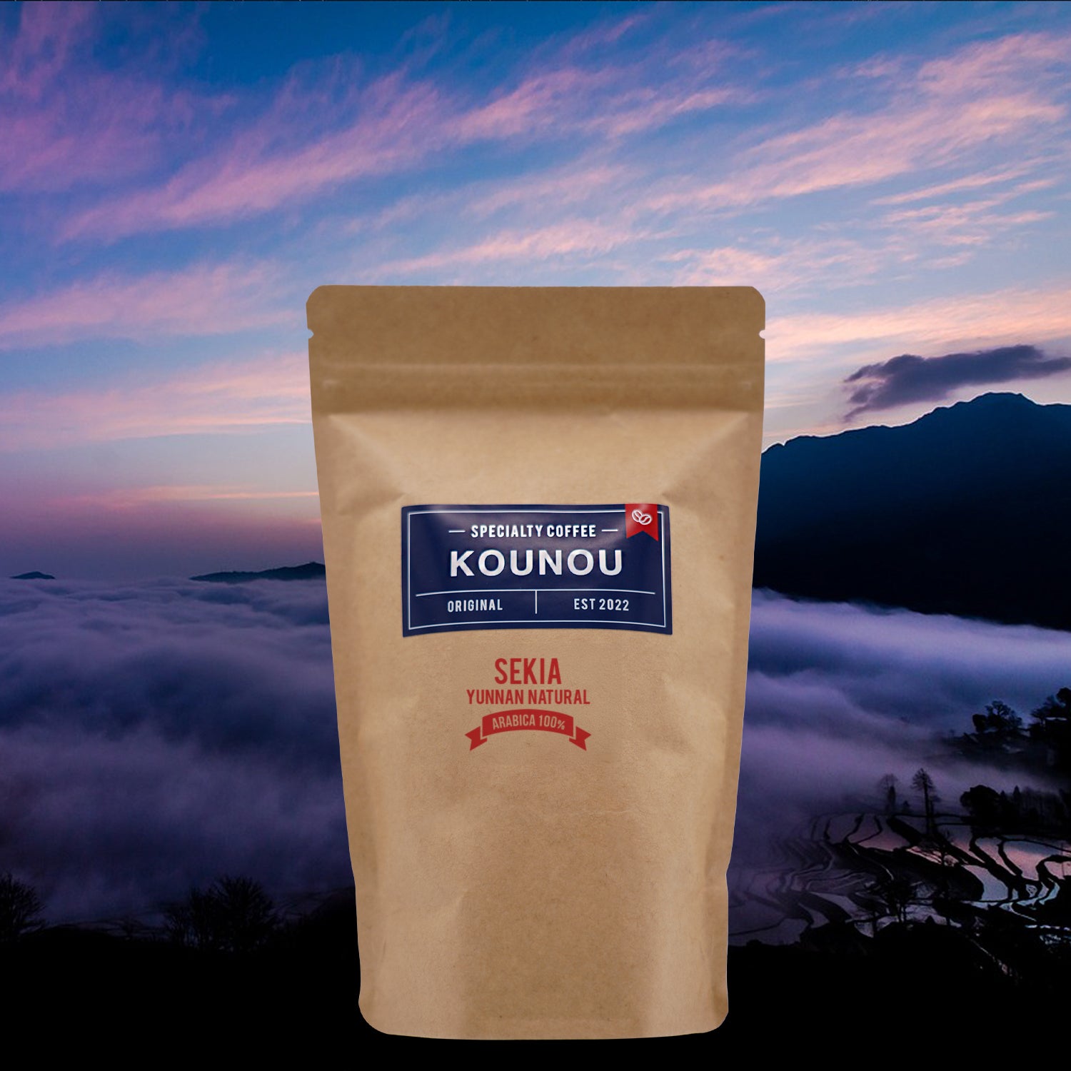 雲南珈琲 赤鴉(SEKIA) ナチュラル咖啡豆KOUNOU - COFFEEKOUNOU - COFFEEYUN - N - B - 200