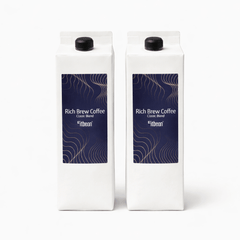 リッチブリューコーヒー　無糖ストレート 1LリキッドコーヒーKOUNOU - COFFEEKOUNOU - COFFEEFB-CB-LC-2SET-FBM