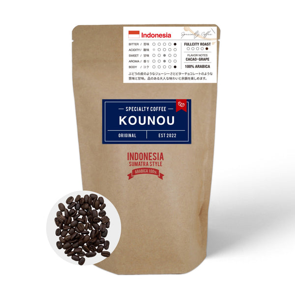 インドネシア アチェ ジャンボガヨ スマトラ式 – KOUNOU-COFFEE
